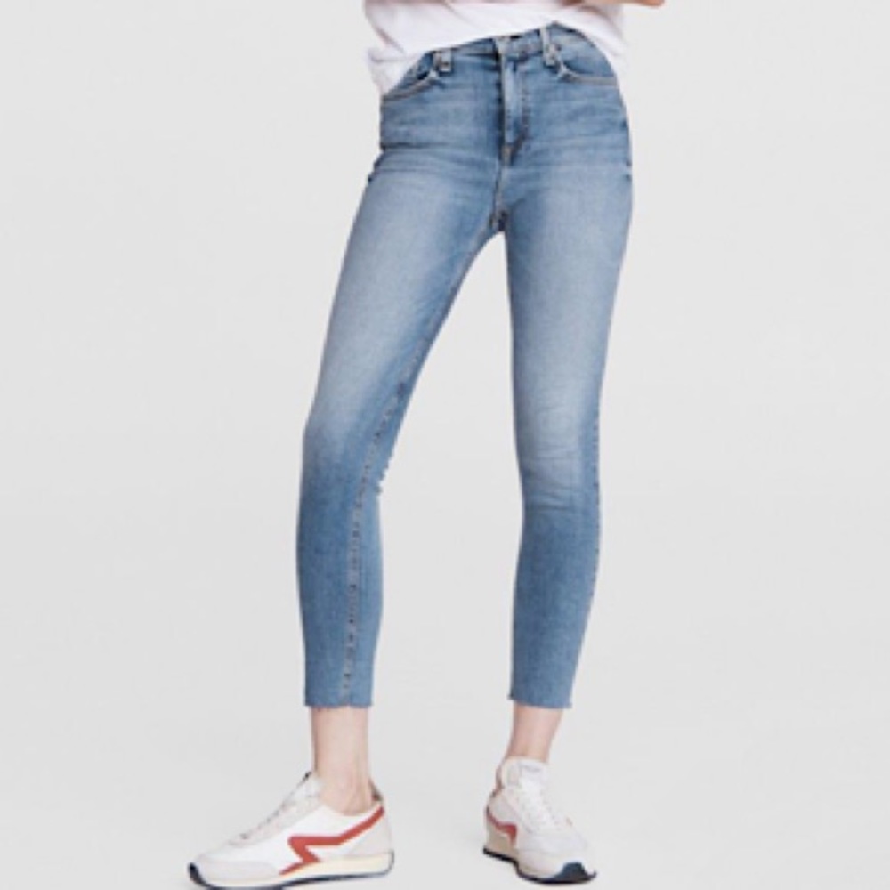 “NEW” rag & bone High-Rise Ankle Skinny Jean